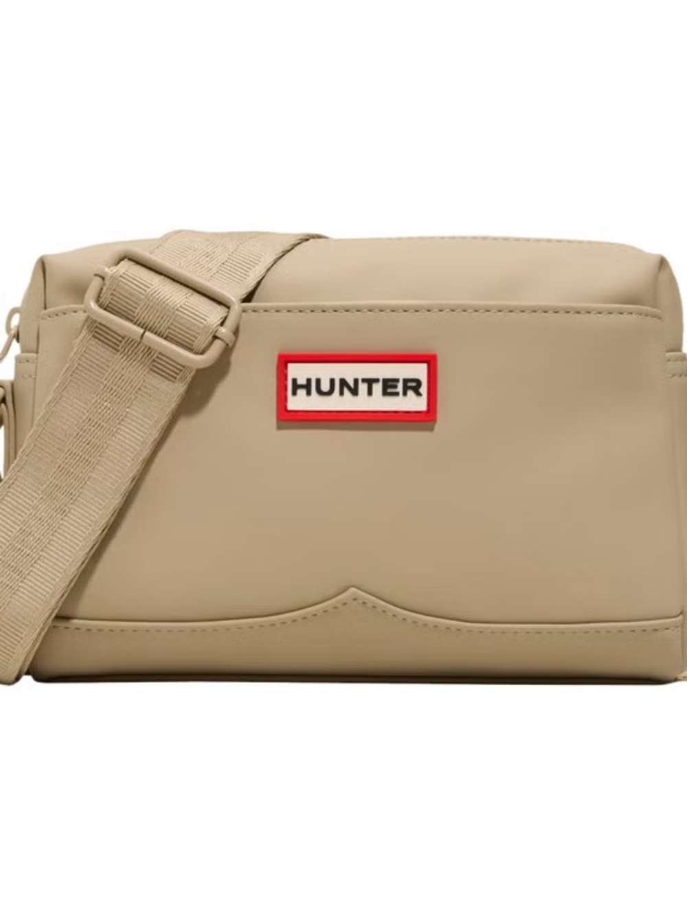 Beige Crossbody Shoulder Bag - Women's Everyday Bag